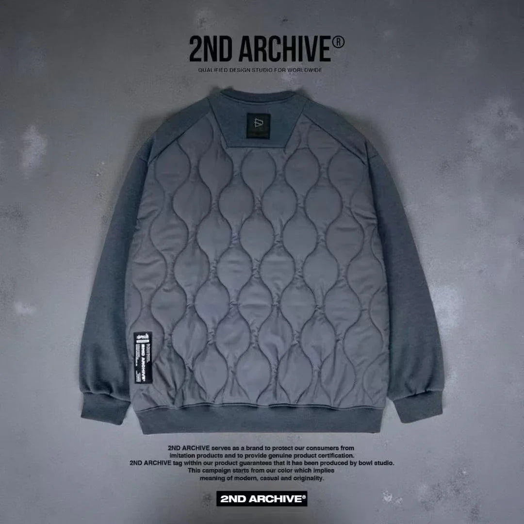 韓國直送 2ND ARCHIVE Basic Padded Sweatshirt - HLY & CHOCCICO