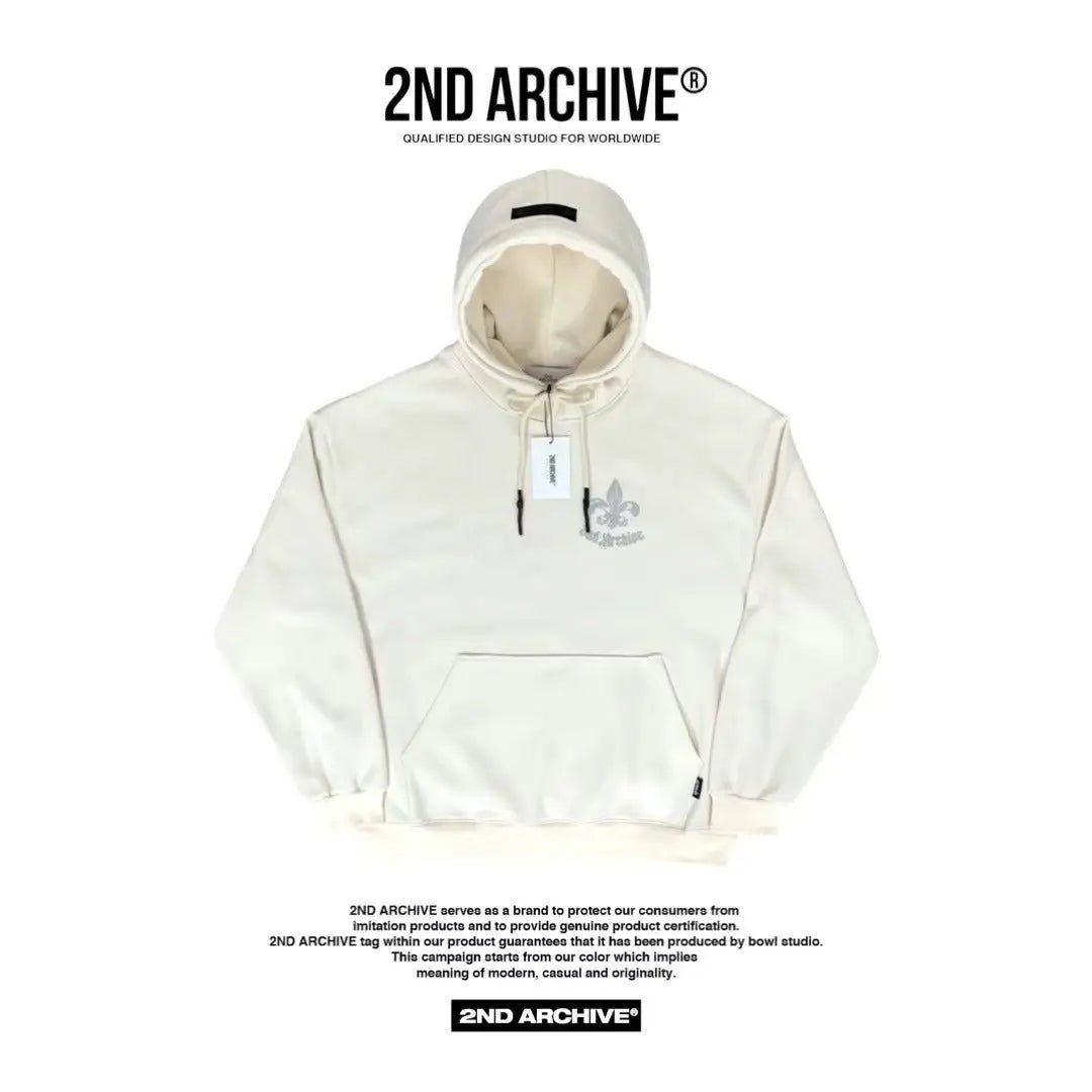 韓國直送🇰🇷 2ND ARCHIVE Bateri Scotch Fleece Hoodie - HLY & CHOCCICO