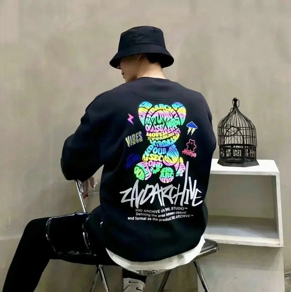 韓國直送🇰🇷 2ND ARCHIVE Bear Sweatshirt - HLY & CHOCCICO