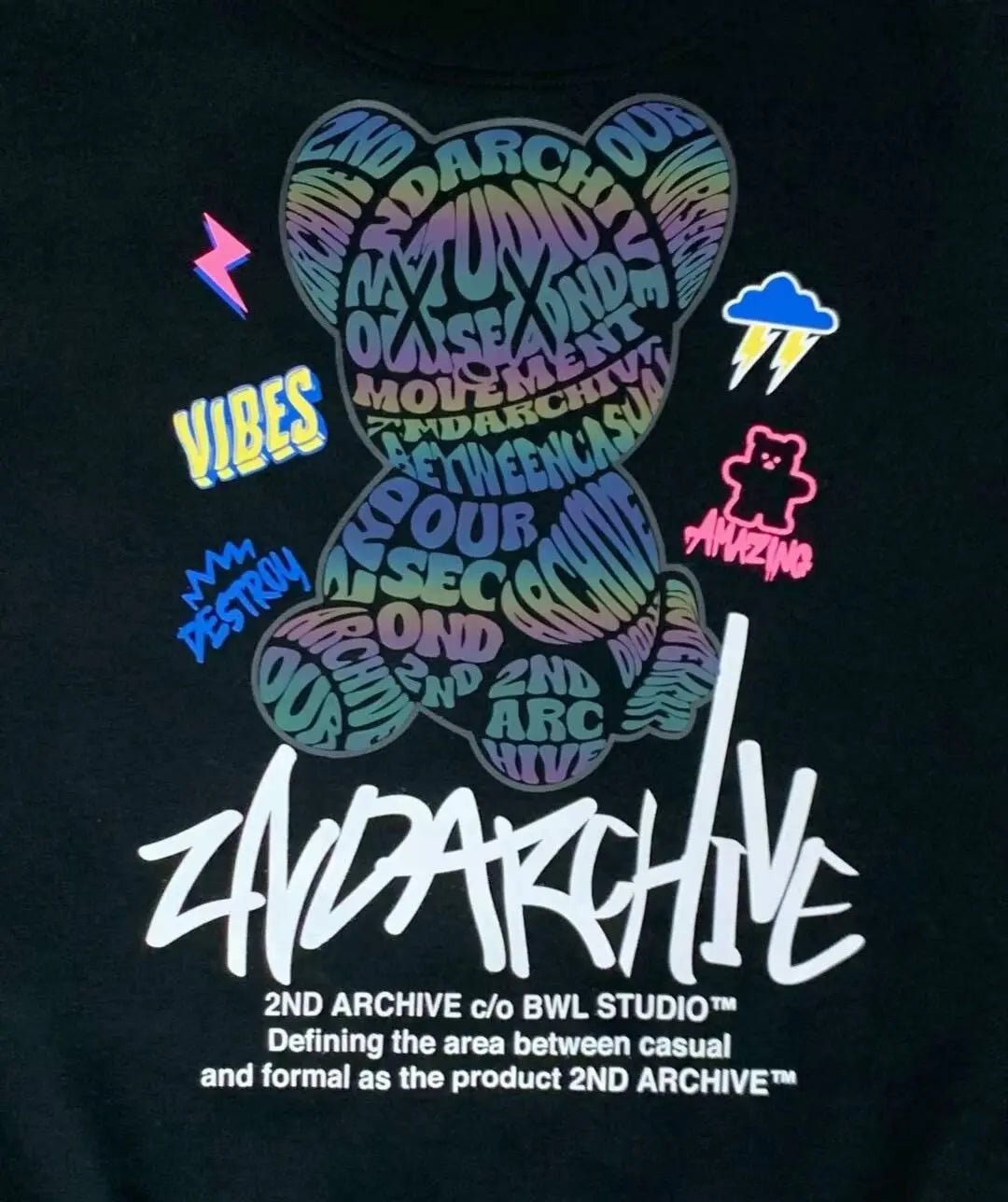 韓國直送🇰🇷 2ND ARCHIVE Bear Sweatshirt - HLY & CHOCCICO