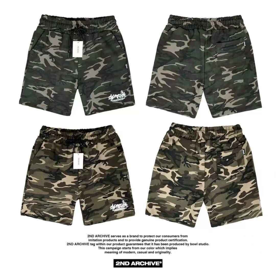 韓國直送 2ND ARCHIVE Camo Signature Logo Shorts