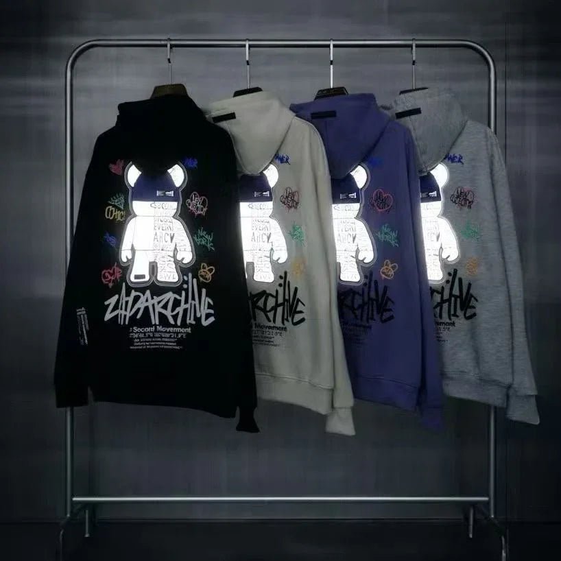 🇰🇷韓國直送🇰🇷 2nd ARCHIVE Colorful Bear Hoodie - HLY & CHOCCICO