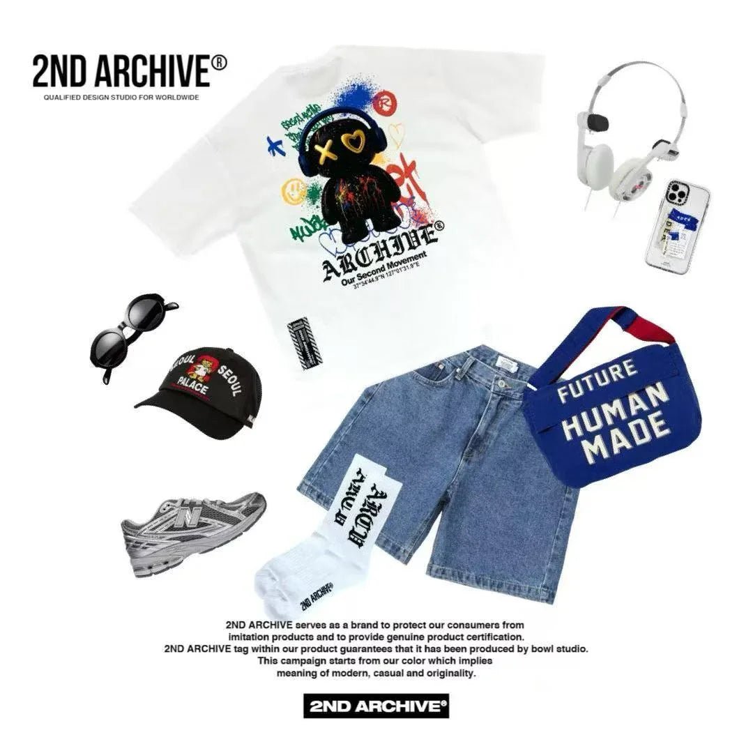 韓國直送🇰🇷 2ND ARCHIVE Colorful Music Bear - HLY & CHOCCICO