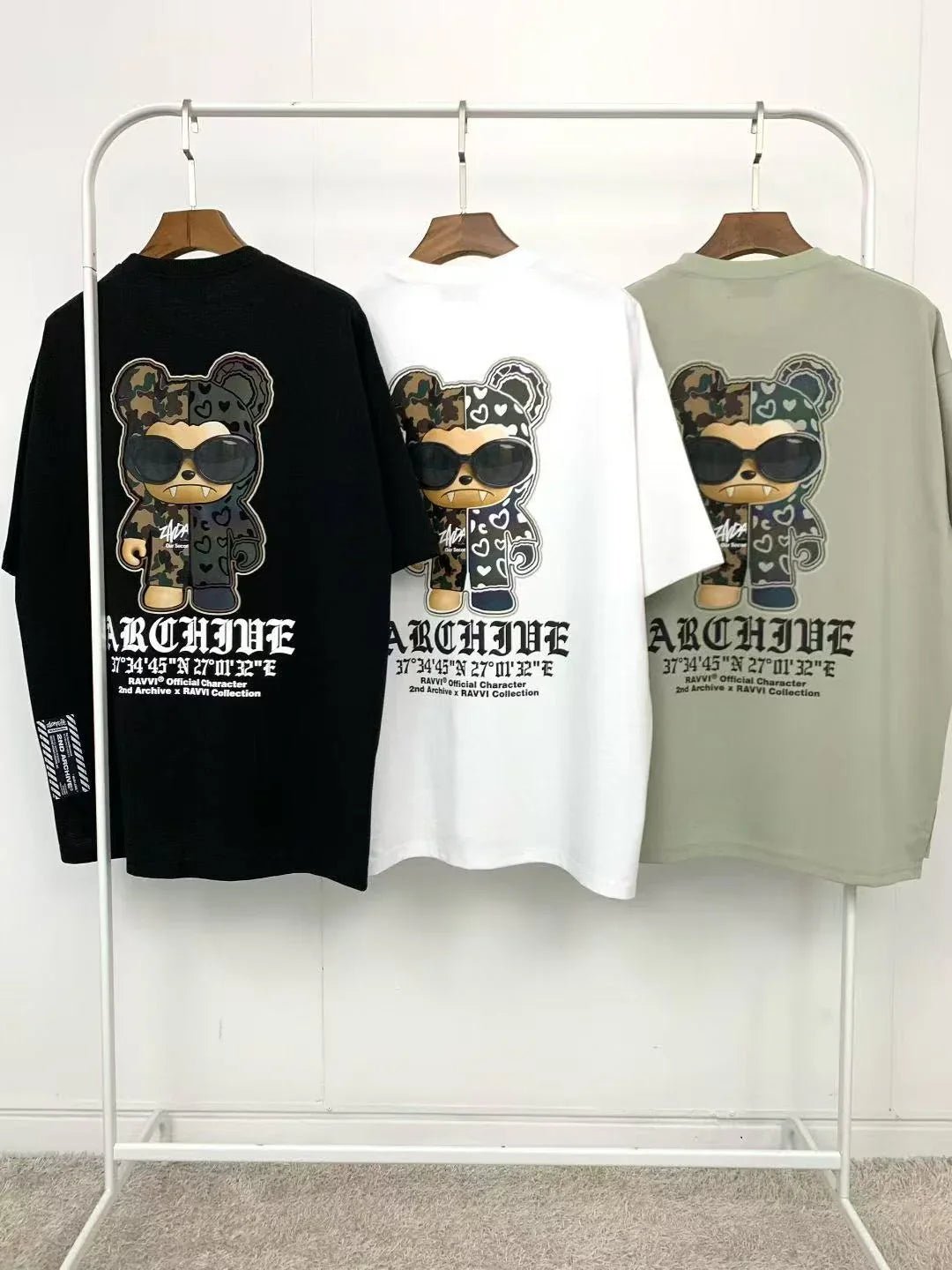 🇰🇷韓國直送🇰🇷 2ND ARCHIVE Glass Ban Tee - HLY & CHOCCICO
