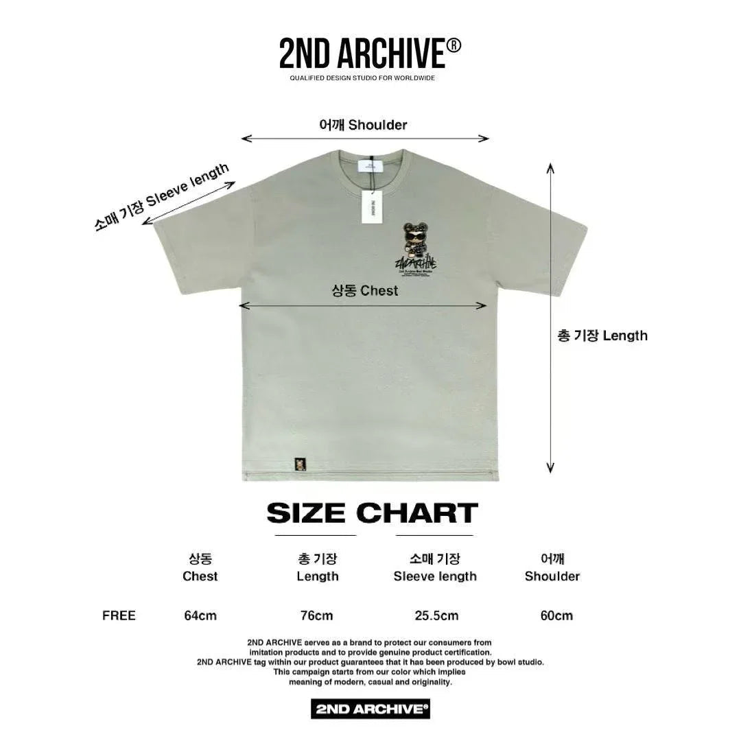 🇰🇷韓國直送🇰🇷 2ND ARCHIVE Glass Ban Tee - HLY & CHOCCICO