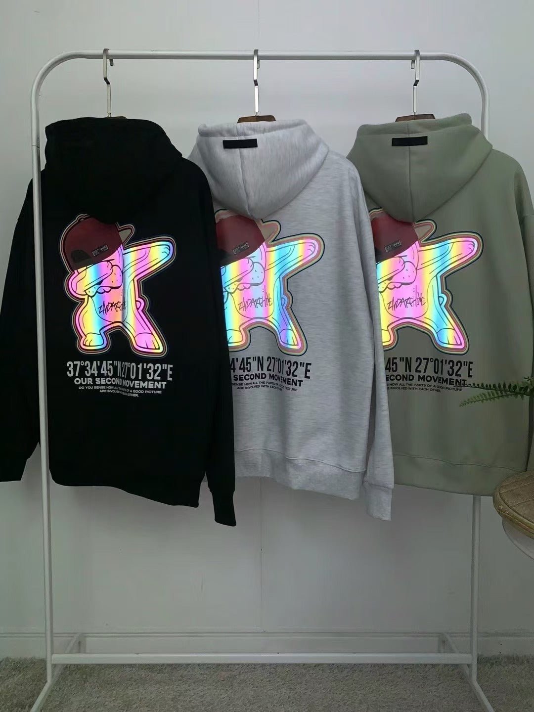 韓國直送🇰🇷 2ND ARCHIVE Hip Pop Dog Hoodie - HLY & CHOCCICO