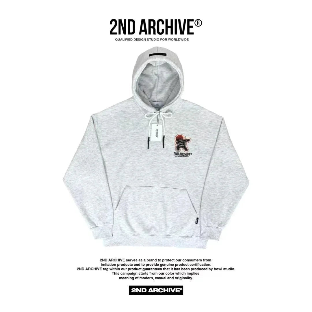 韓國直送🇰🇷 2ND ARCHIVE Hip Pop Dog Hoodie - HLY & CHOCCICO