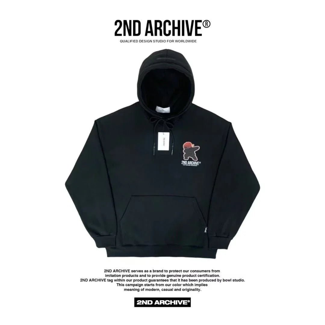 韓國直送🇰🇷 2ND ARCHIVE Hip Pop Dog Hoodie - HLY & CHOCCICO