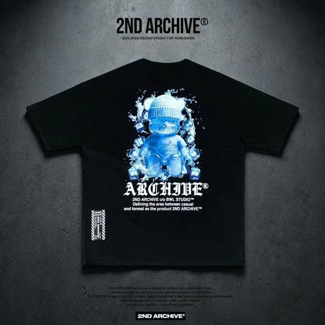 🇰🇷韓國直送🇰🇷 2ND ARCHIVE Ice - Bean Bear Tee - HLY & CHOCCICO