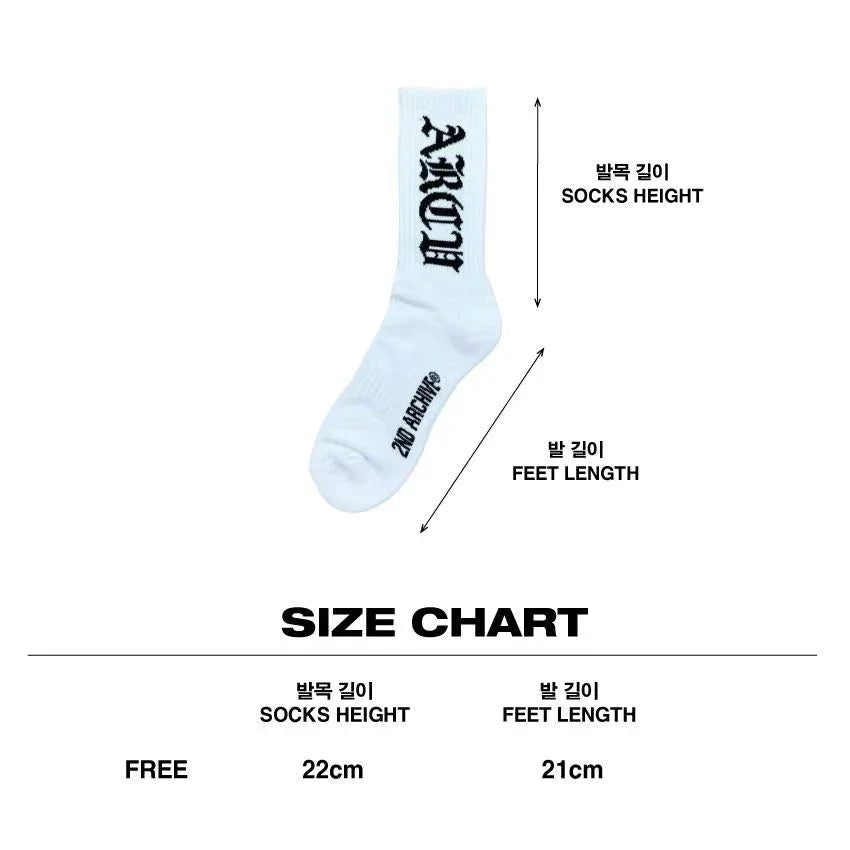 韓國直送🇰🇷 2ND ARCHIVE Logo Socks (一套2款) - HLY & CHOCCICO