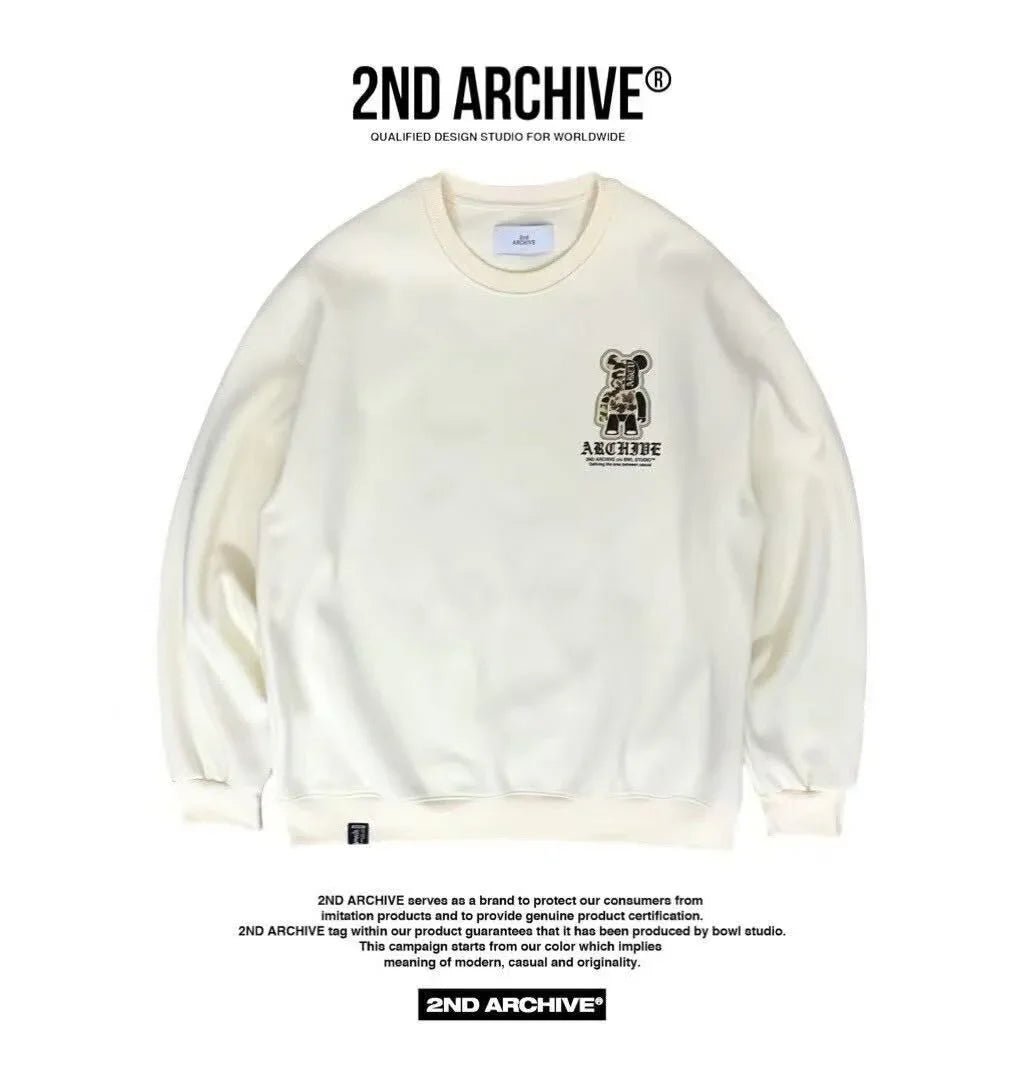 韓國直送🇰🇷 2ND ARCHIVE Military Scotch Bear Sweatshirt - HLY & CHOCCICO