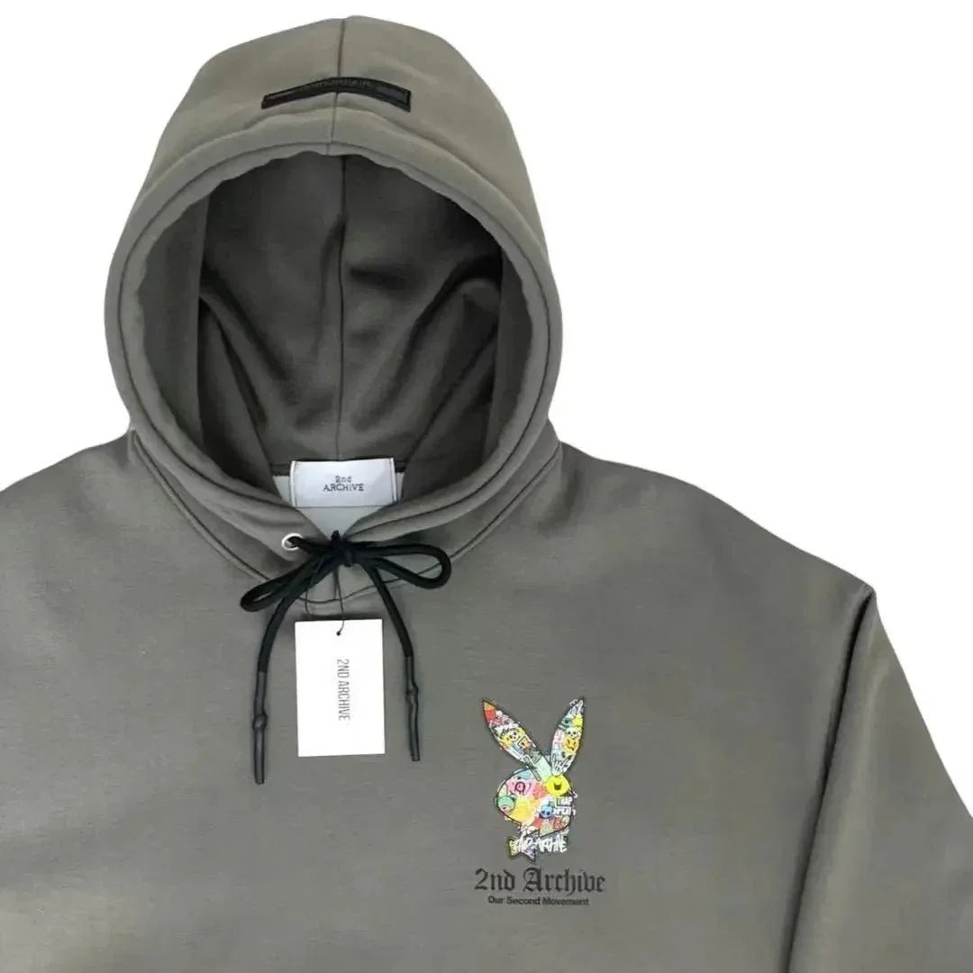 韓國直送🇰🇷 2ND ARCHIVE Play Rabbit Hoodie - HLY & CHOCCICO
