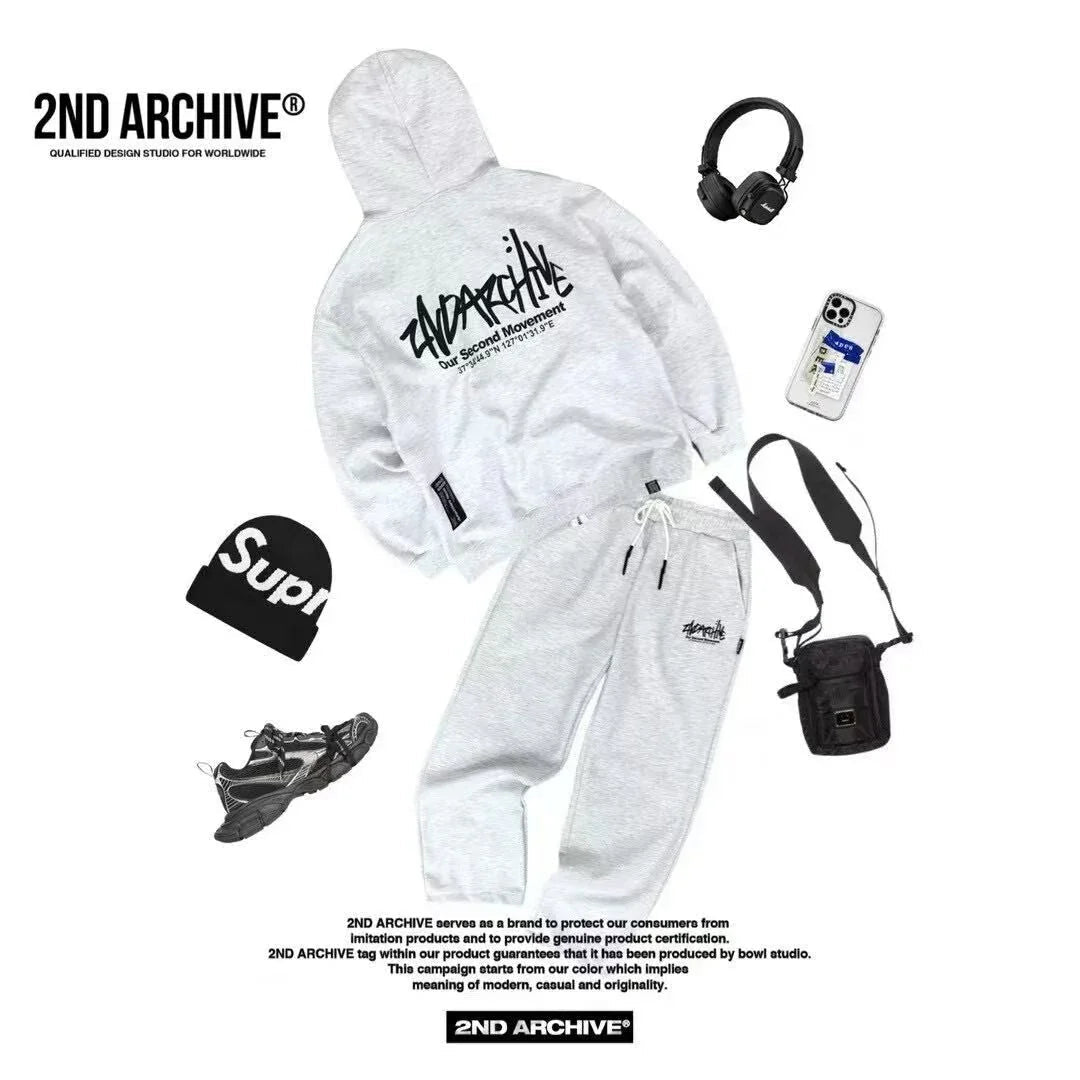 韓國直送🇰🇷 2ND ARCHIVE SG Logo Two Way Hood Zip - up - HLY & CHOCCICO