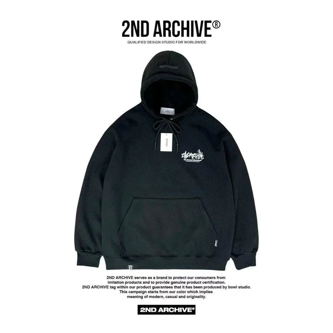 韓國直送🇰🇷 2ND ARCHIVE Signature Logo Hoodie - HLY & CHOCCICO