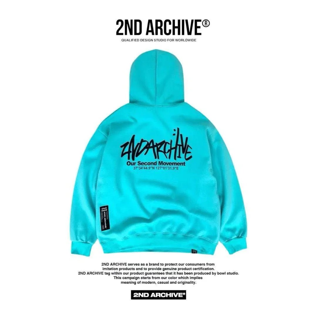 韓國直送🇰🇷 2ND ARCHIVE Signature Logo Hoodie - HLY & CHOCCICO