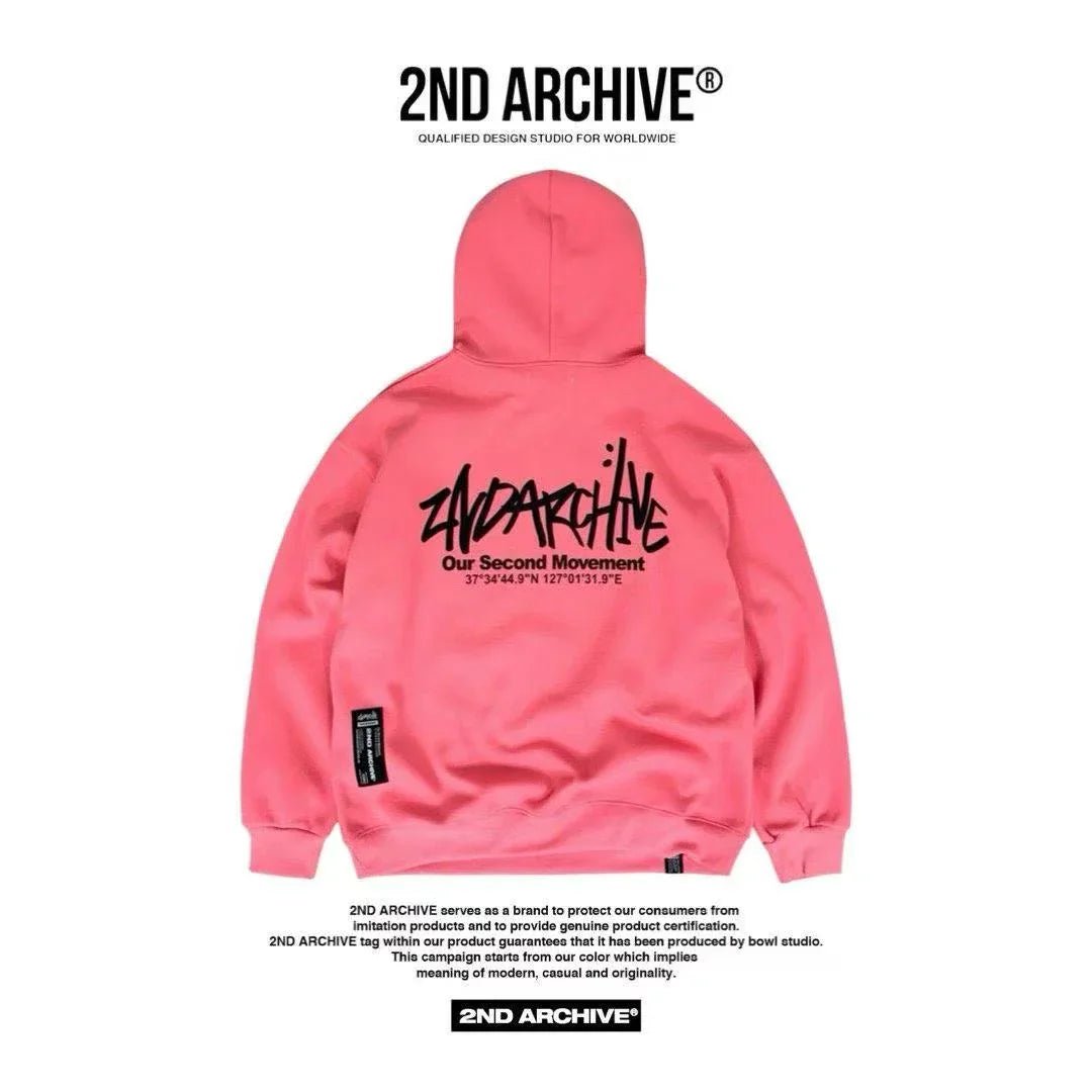 韓國直送🇰🇷 2ND ARCHIVE Signature Logo Hoodie - HLY & CHOCCICO
