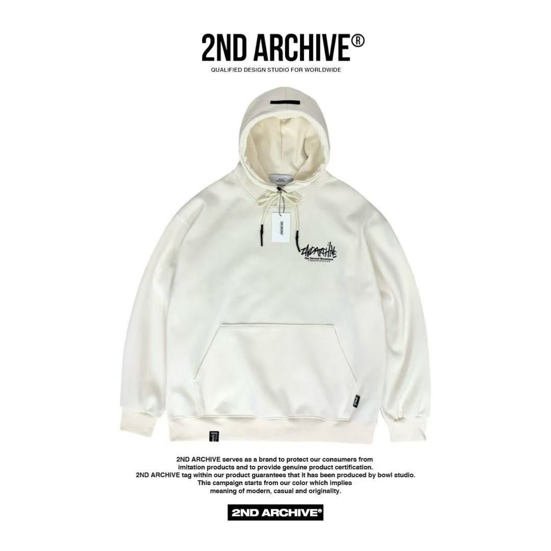 韓國直送🇰🇷 2ND ARCHIVE Signature Logo Hoodie - HLY & CHOCCICO