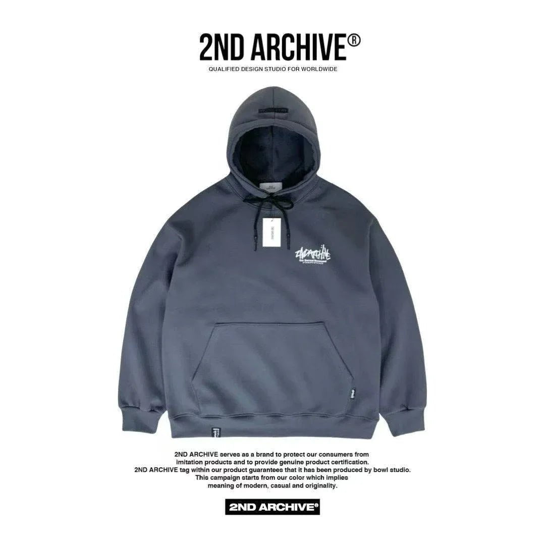 韓國直送🇰🇷 2ND ARCHIVE Signature Logo Hoodie - HLY & CHOCCICO