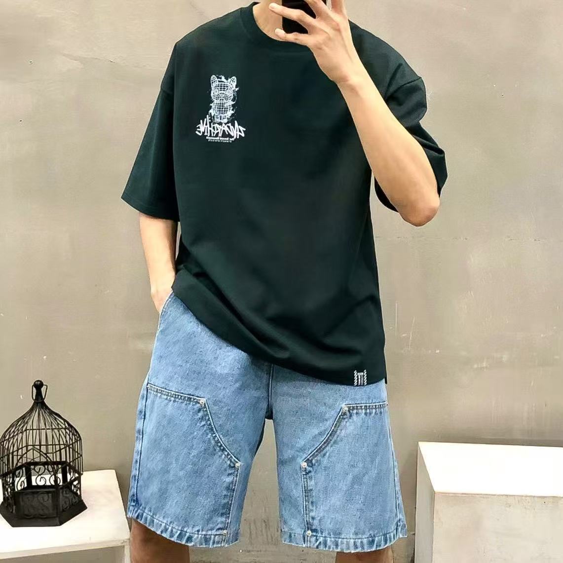 🇰🇷韓國直送🇰🇷 2ND ARCHIVE Water Line Buldog Tee HLY & CHOCCICO