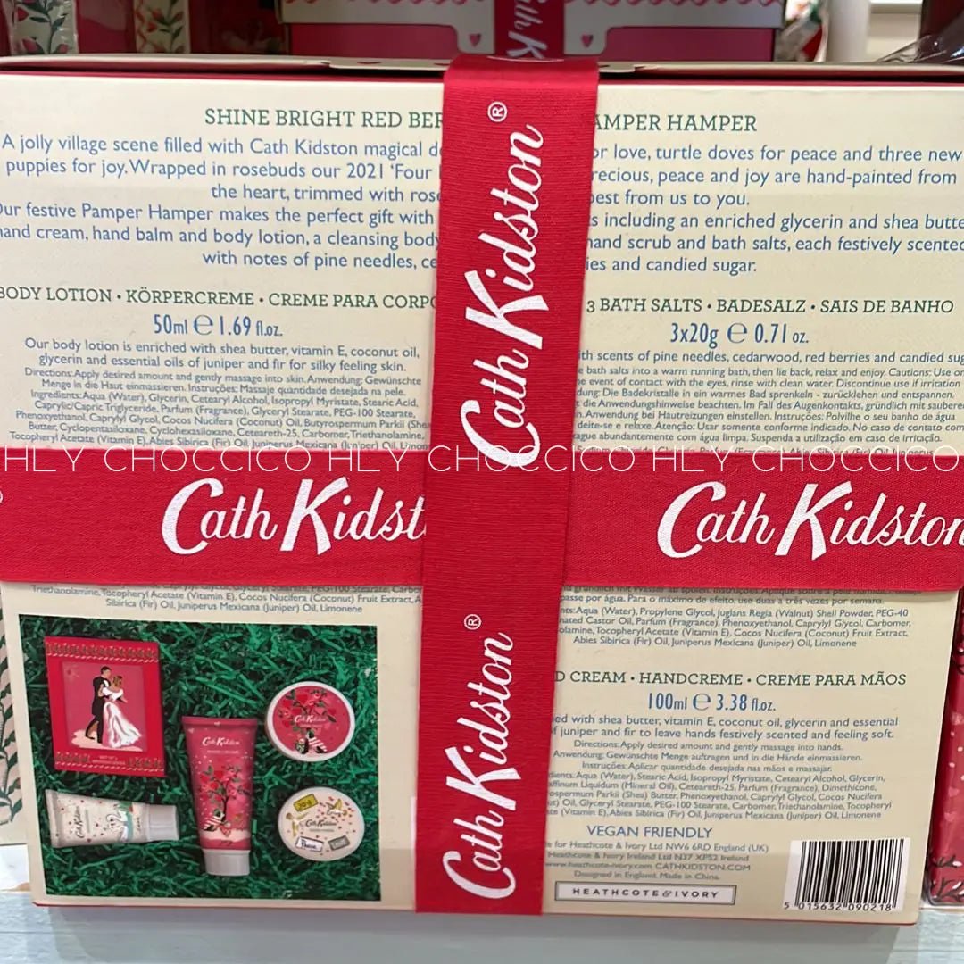 【一口價$390/套】✈️英國連線✈️ Cath Kidston Shine Bright Large Hamper Set 聖誕寵愛身體禮盒組 **人人在搶 🥰不接受棄單及改款🙏🙏** HLY & CHOCCICO