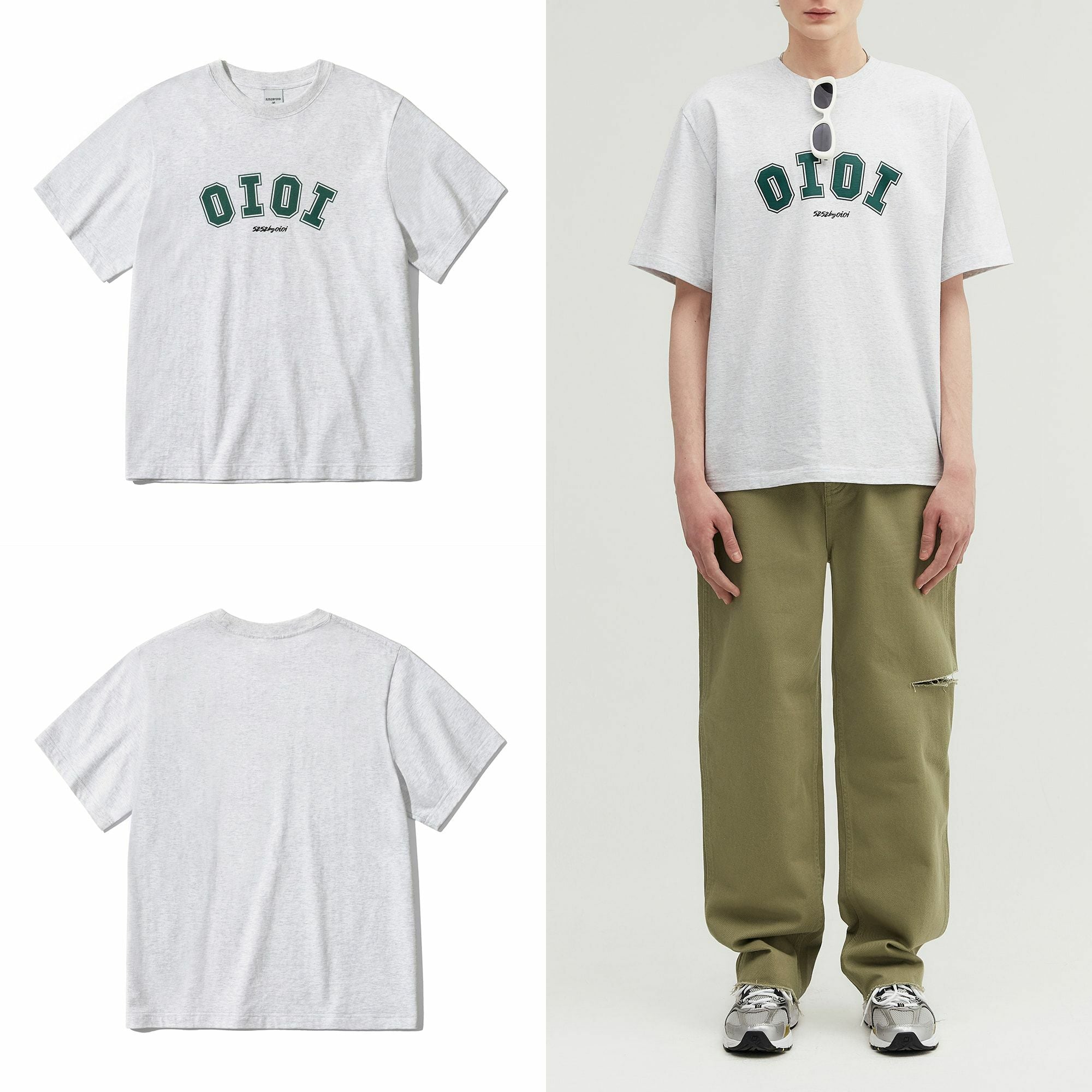 5252BY OiOi TEE - 10 Color - HLY & CHOCCICO