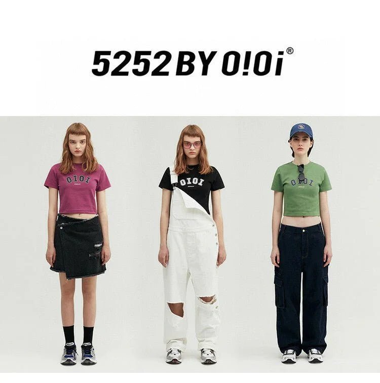 5252BY OiOi 修身款 TEE - 5 Color - HLY & CHOCCICO
