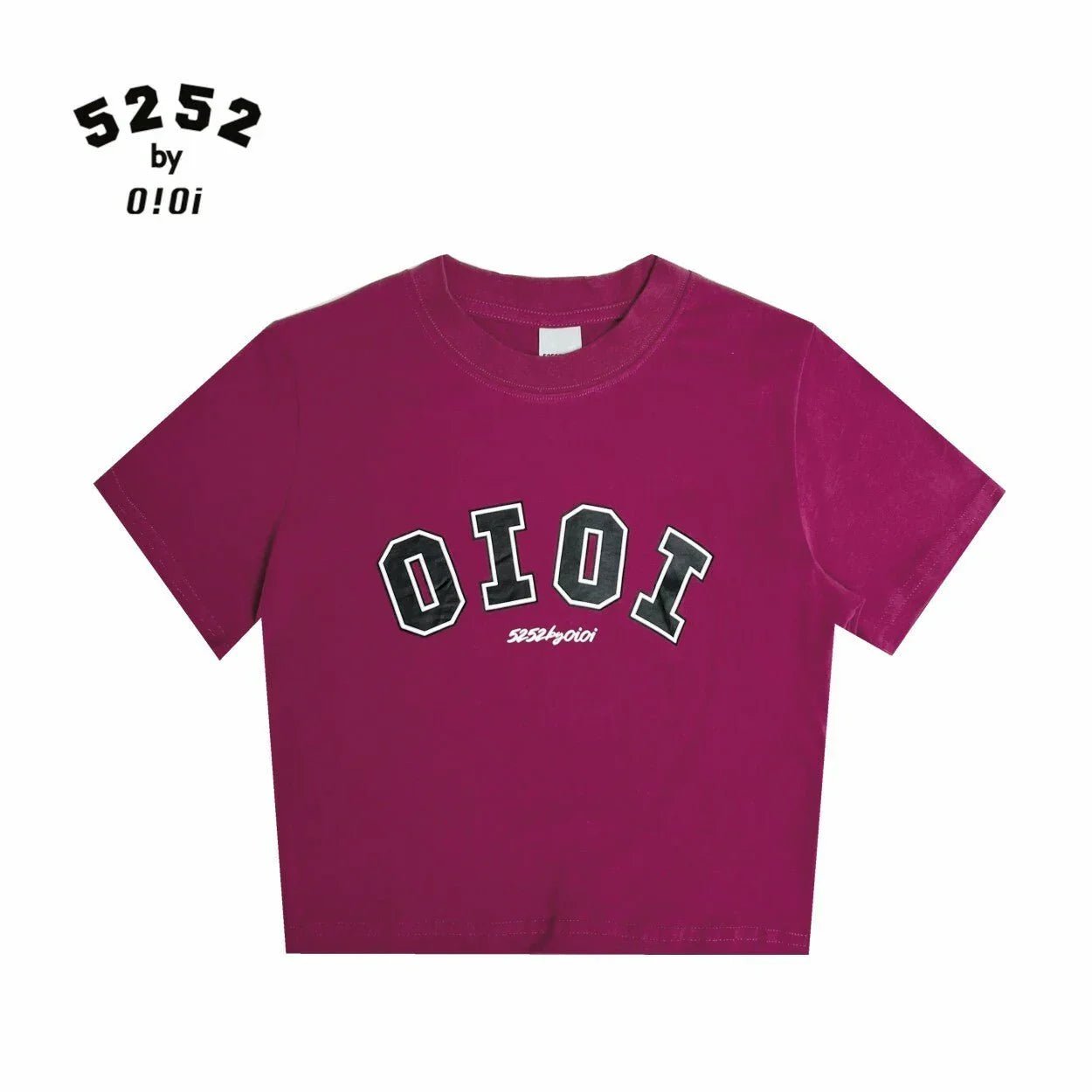 5252BY OiOi 修身款 TEE - 5 Color - HLY & CHOCCICO