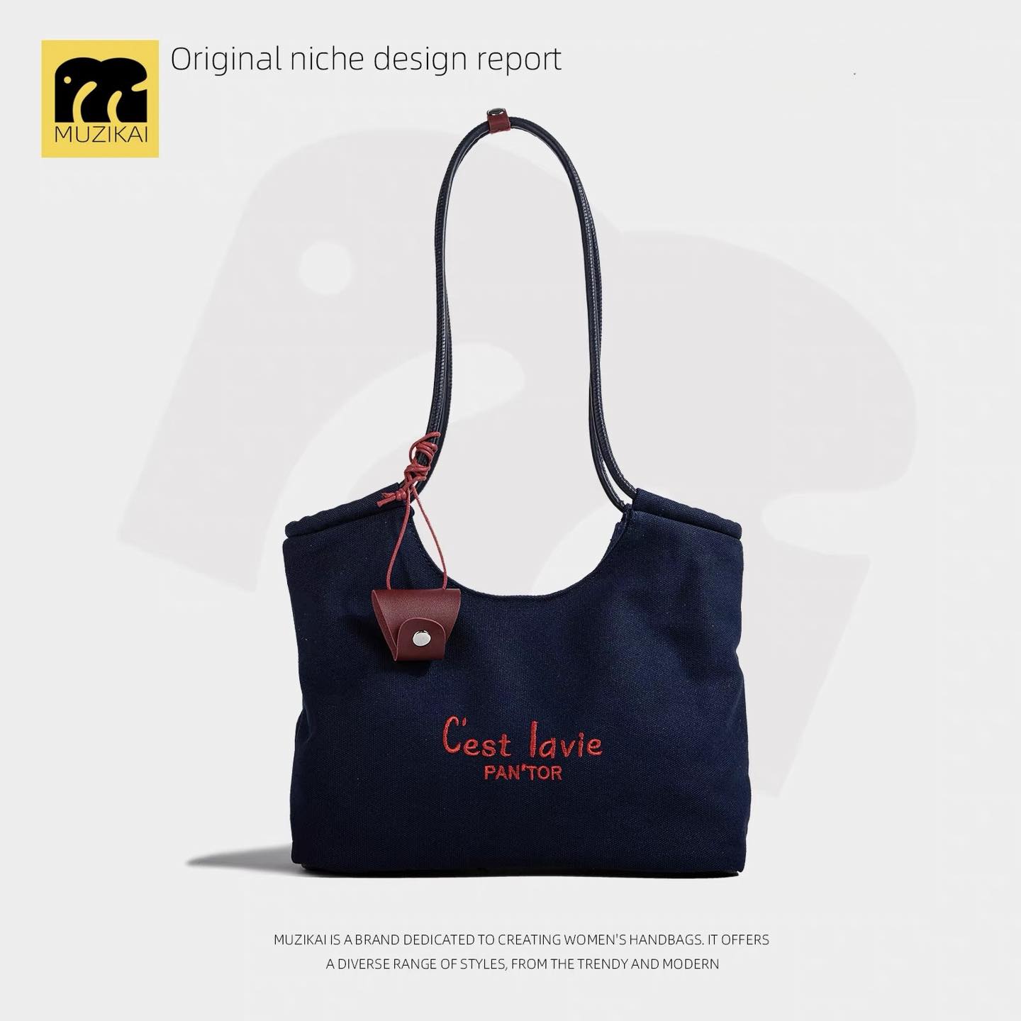 C’est Lavie Tote bag 3色入 HLY & CHOCCICO