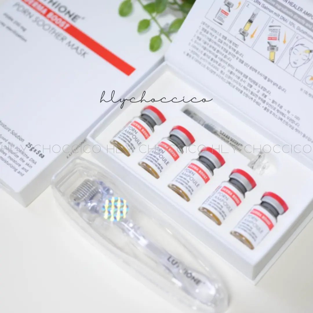 【一口價$550/套】韓國製🇰🇷 LUTHIONE白玉美白針淡斑安瓶優惠套裝 - HLY & CHOCCICO