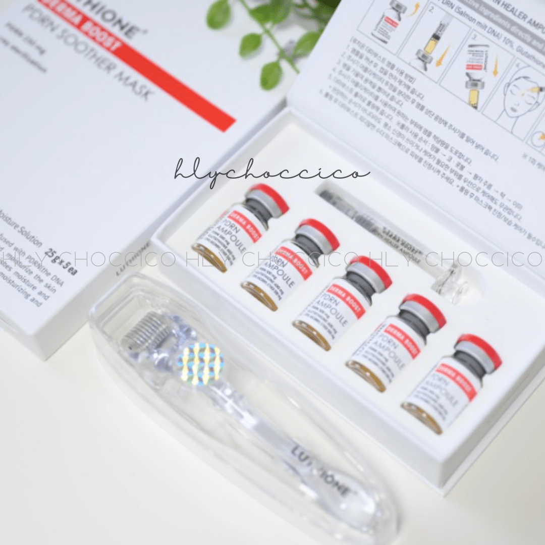 【一口價$550/套】韓國製🇰🇷 LUTHIONE白玉美白針淡斑安瓶優惠套裝 - HLY & CHOCCICO