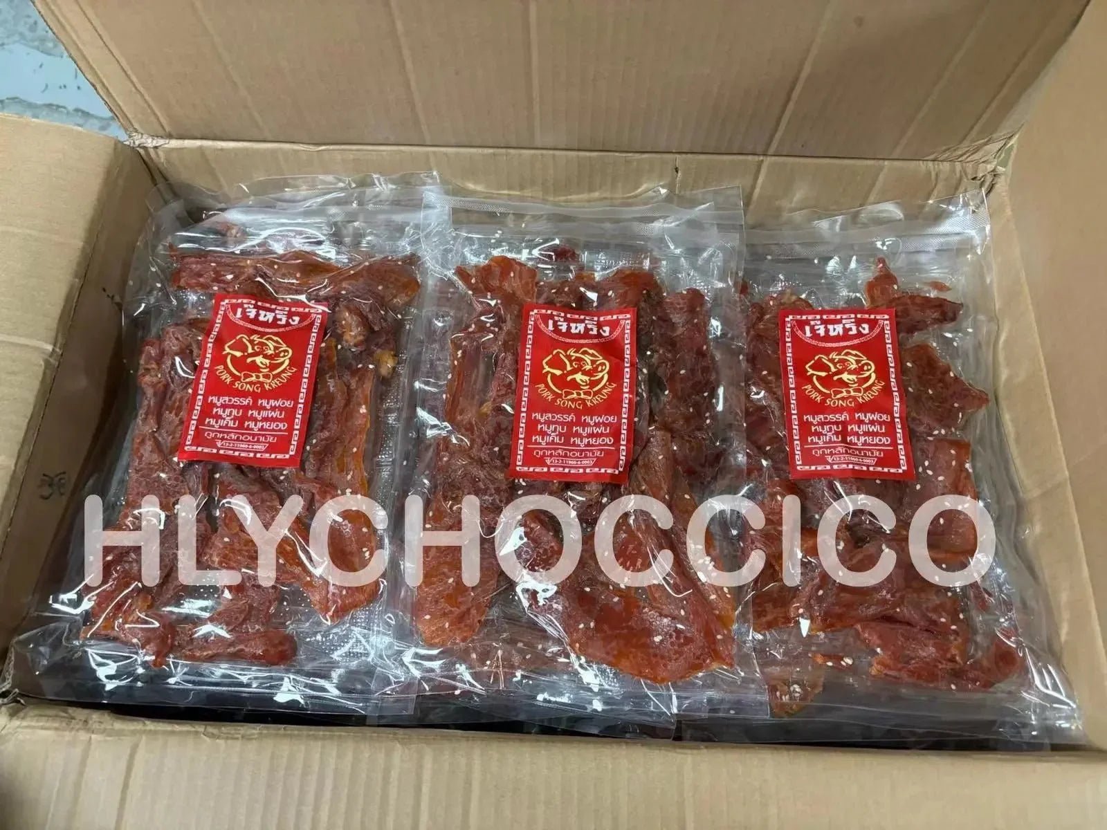 【一口價$69/包】泰國🇹🇭香葉子豬肉乾 250g - HLY & CHOCCICO