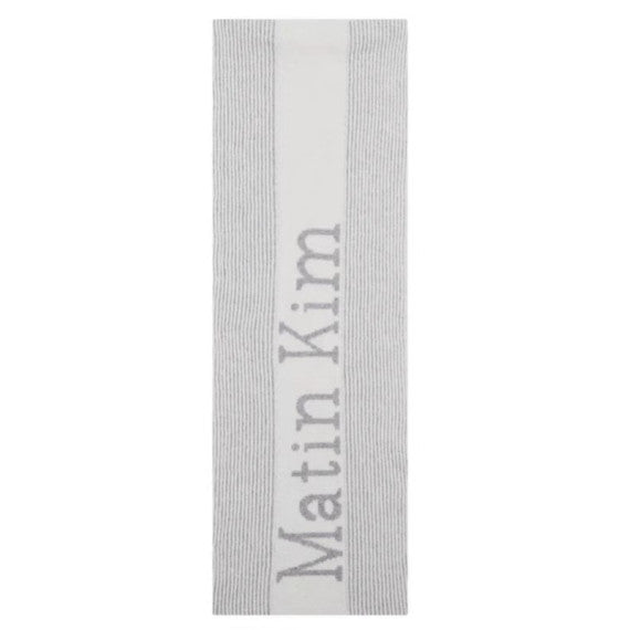 MATIN KIM STRIPE MUFFLER