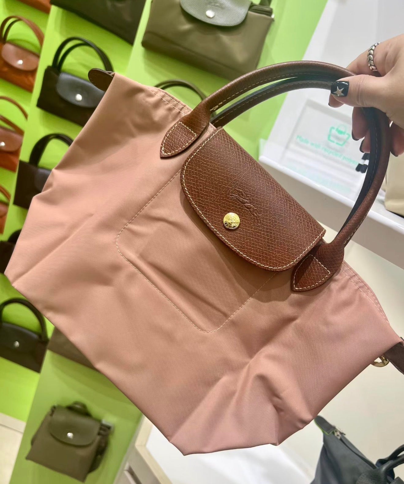 Le Pliage經典款手袋👜(M/L)(可上膊) - HLY & CHOCCICO