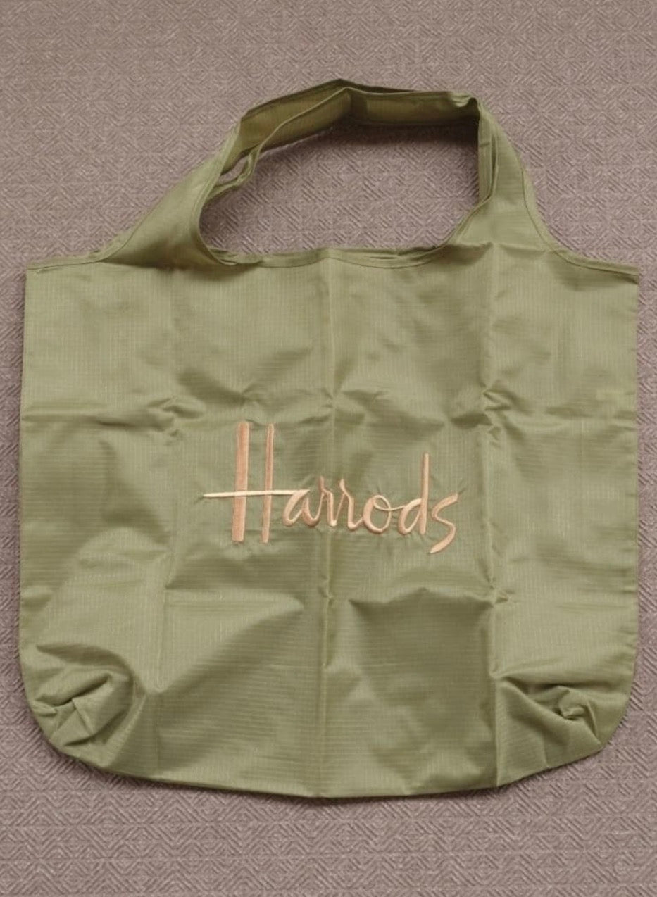 🇬🇧 英國出口 Hwoods 刺繡摺疊購物包✨