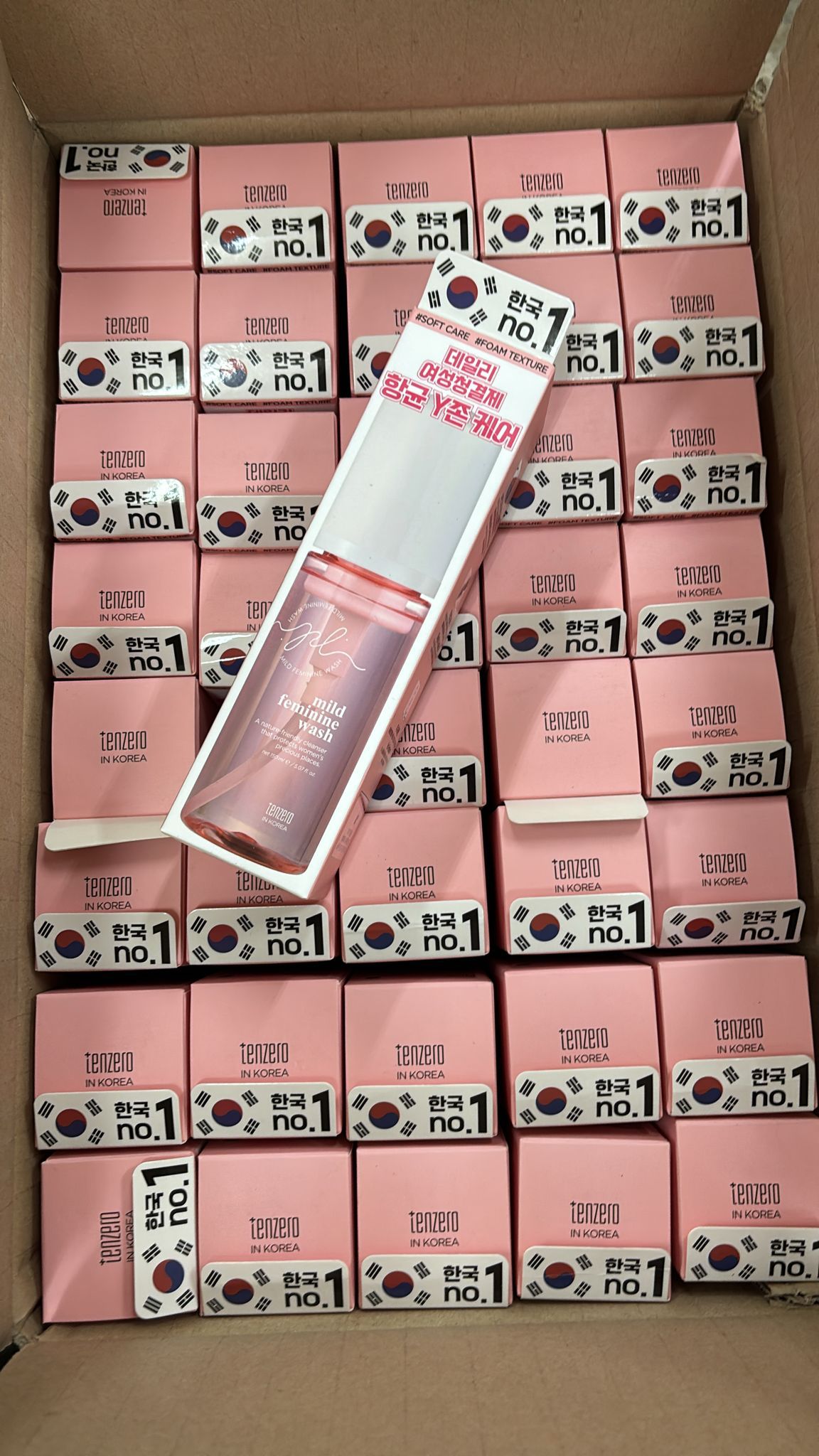 South Korea 🇰🇷 TENZERO Gentle Feminine Wash 150ml