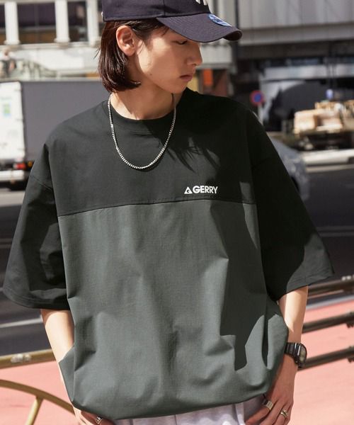 日本直送GERRY Oversized Cool Touch Tee