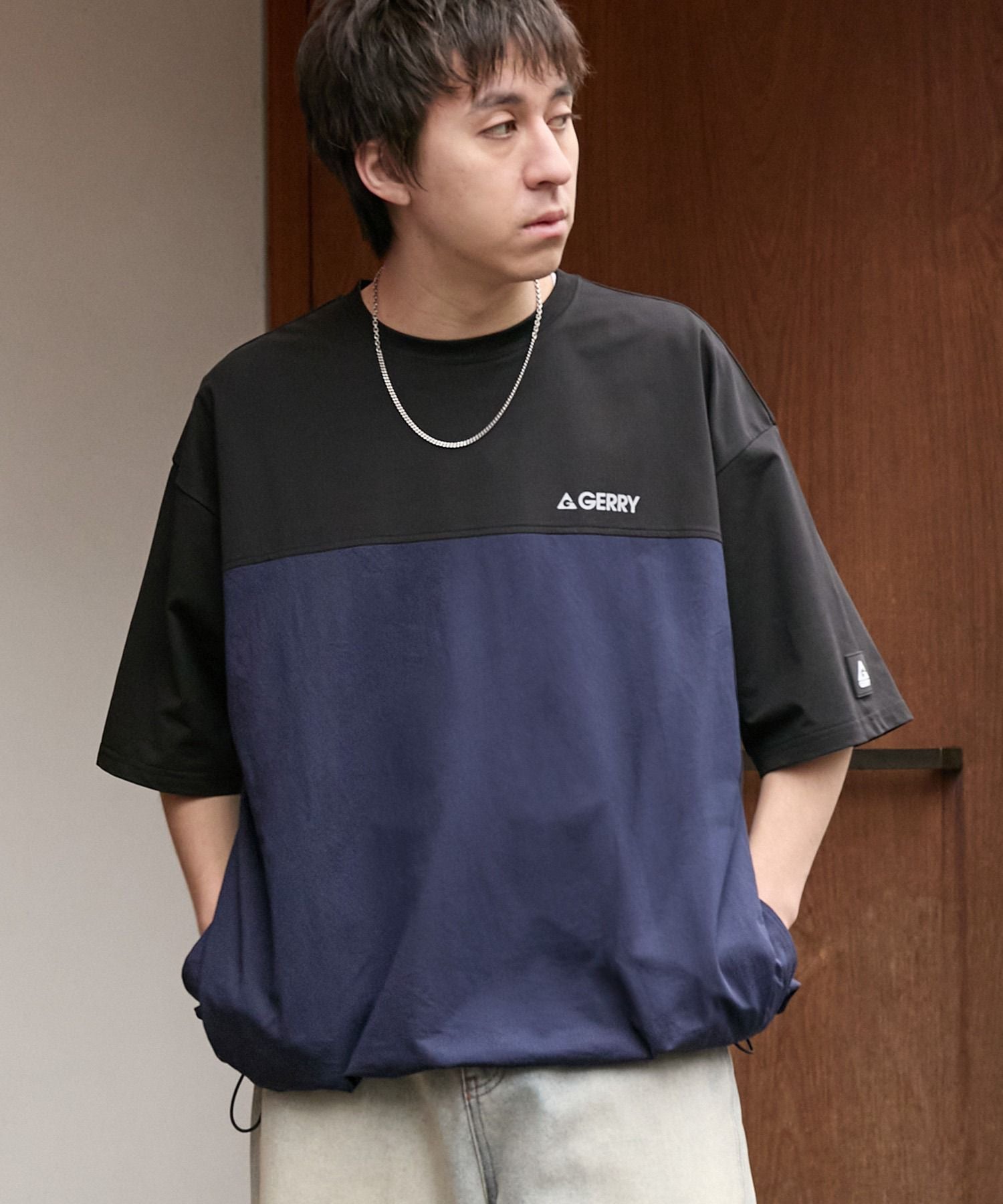 日本直送GERRY Oversized Cool Touch Tee