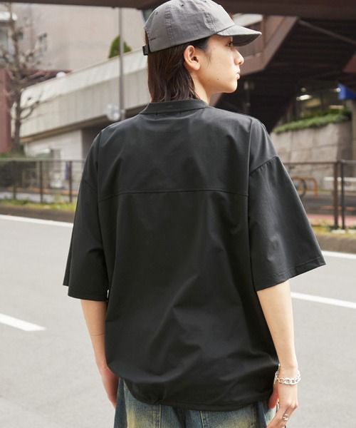 日本直送GERRY Oversized Cool Touch Tee
