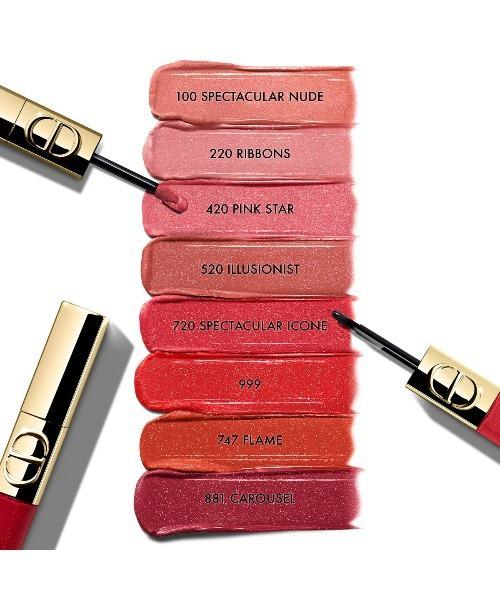 Dior傲姿持色雙效閃亮唇釉 - 珍藏版金色外殼 - HLY & CHOCCICO