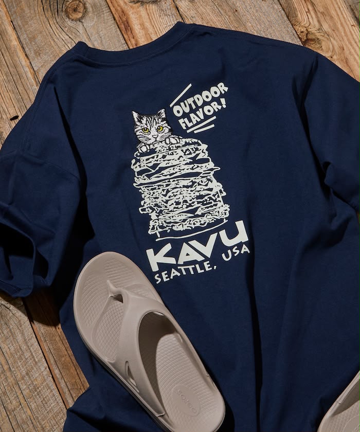 🌟售完即止🌟 Kavu Burger Cat Tee