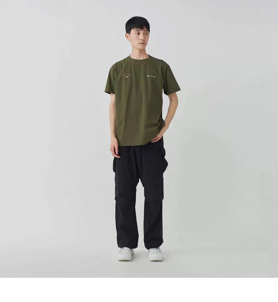 Snow Peak x Tonedtrout Quick Drying Tee