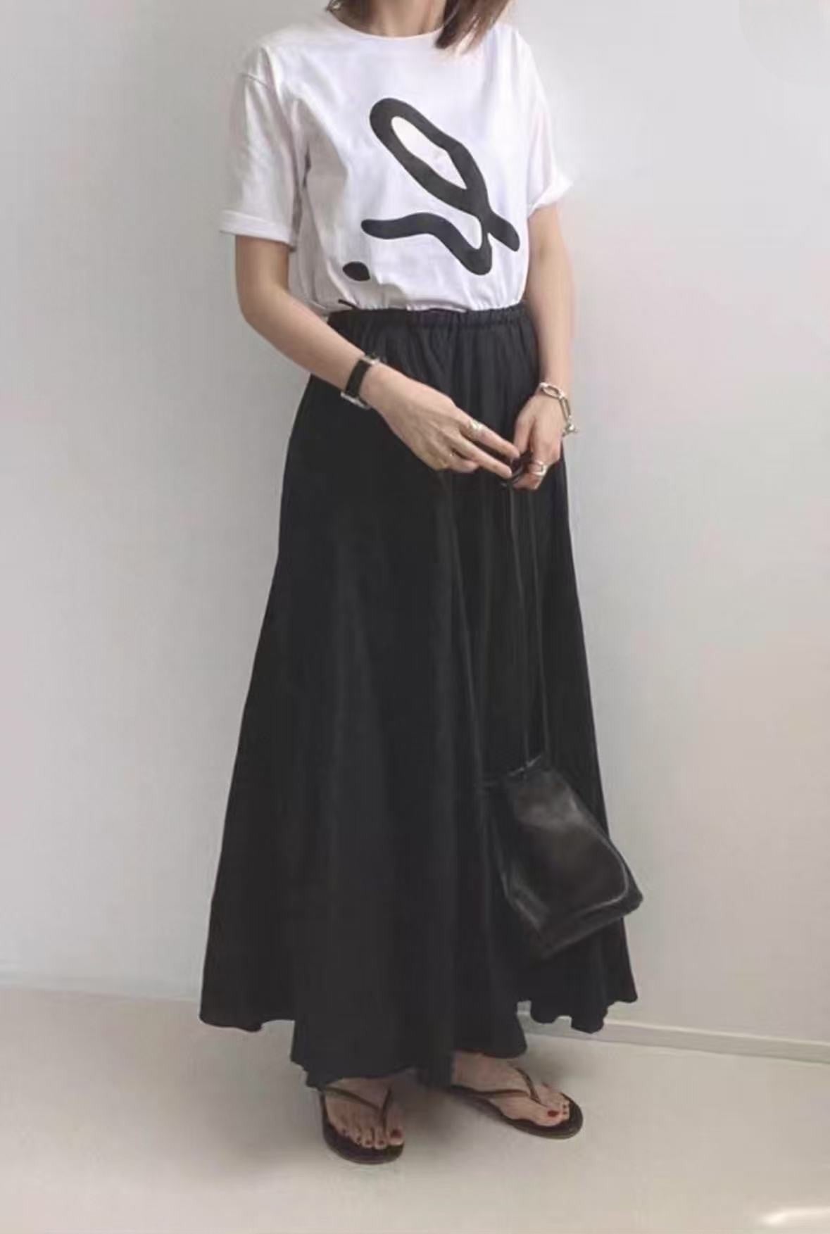 Agnes B Big Logo Tee HLY & CHOCCICO