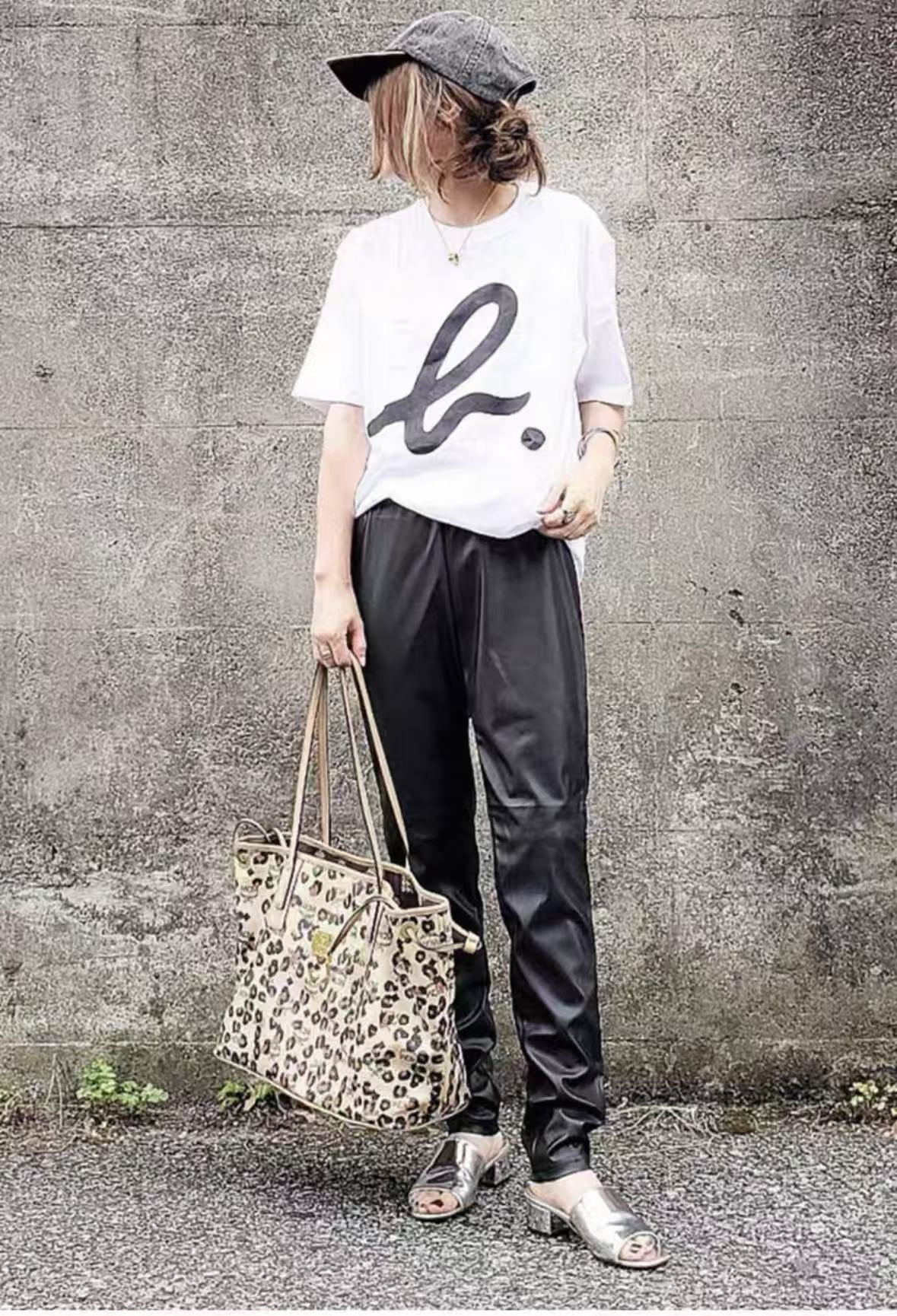 Agnes B Big Logo Tee HLY & CHOCCICO