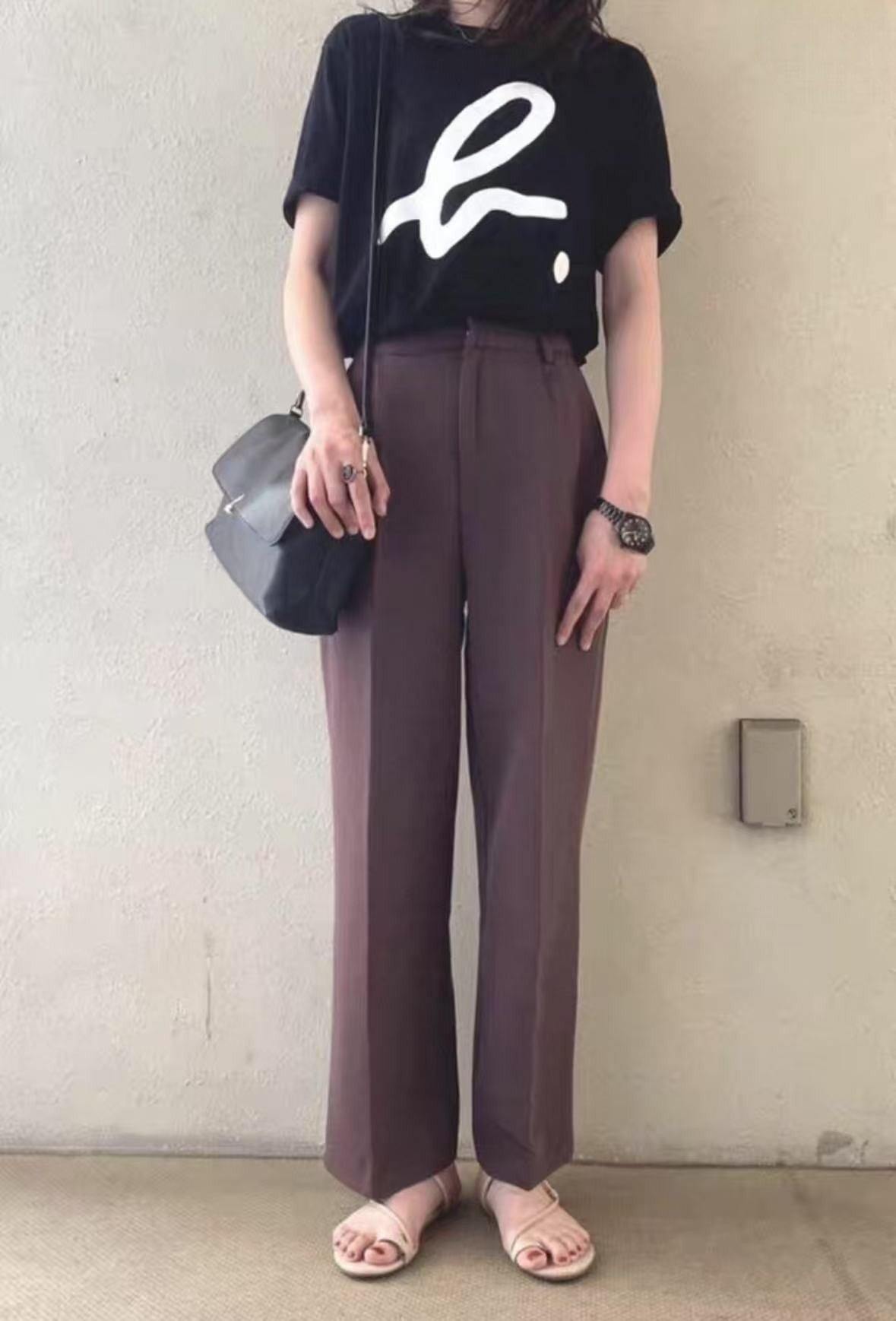 Agnes B Big Logo Tee HLY & CHOCCICO