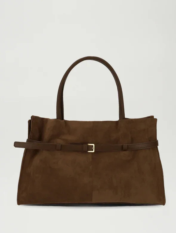 韓國直送Alice Martha Lise Suede Tote bag - HLY & CHOCCICO