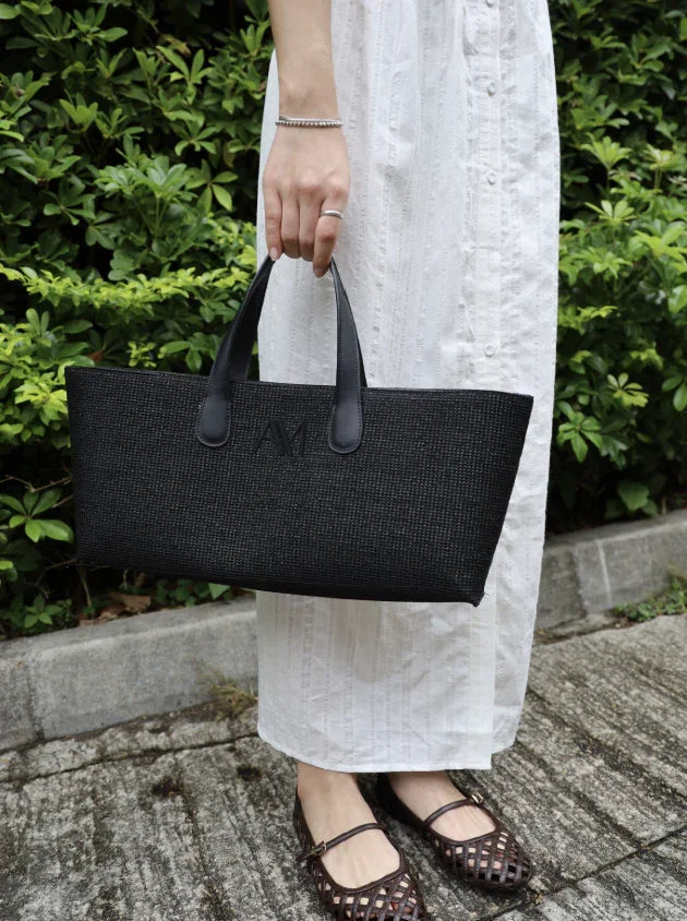 韓國直送Alice Martha Nuel Rattan Bag - HLY & CHOCCICO