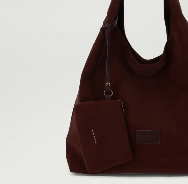 韓國直送Alice Martha Suede Tote bag - HLY & CHOCCICO