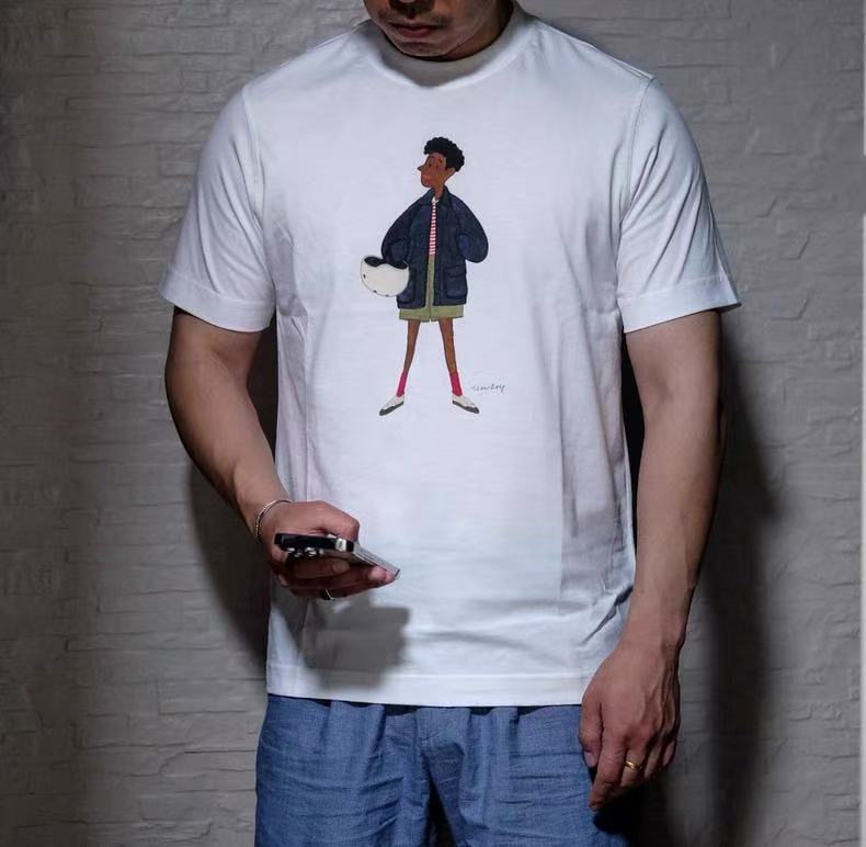 Barbour x Slow Tee HLY & CHOCCICO