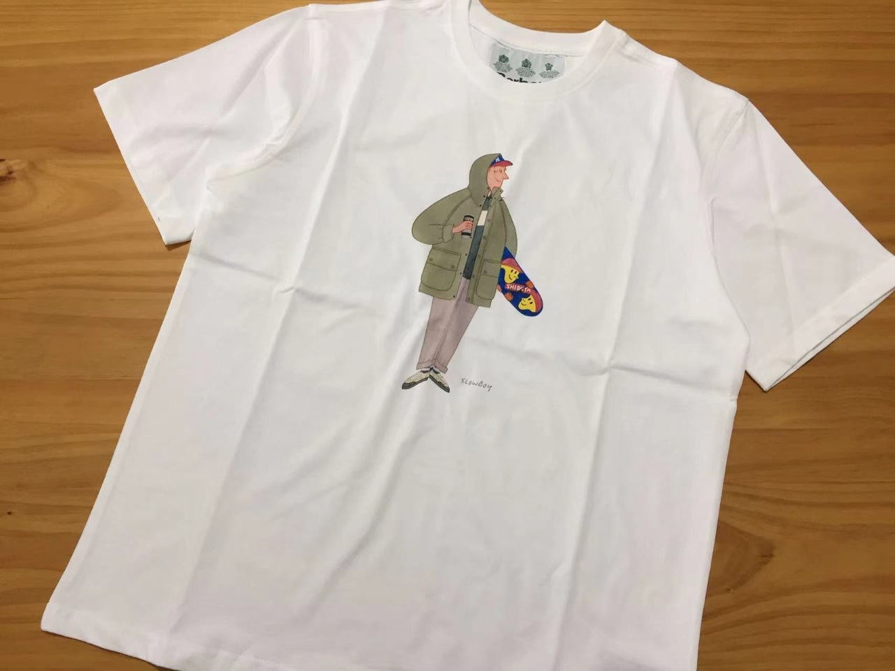 Barbour x Slow Tee HLY & CHOCCICO