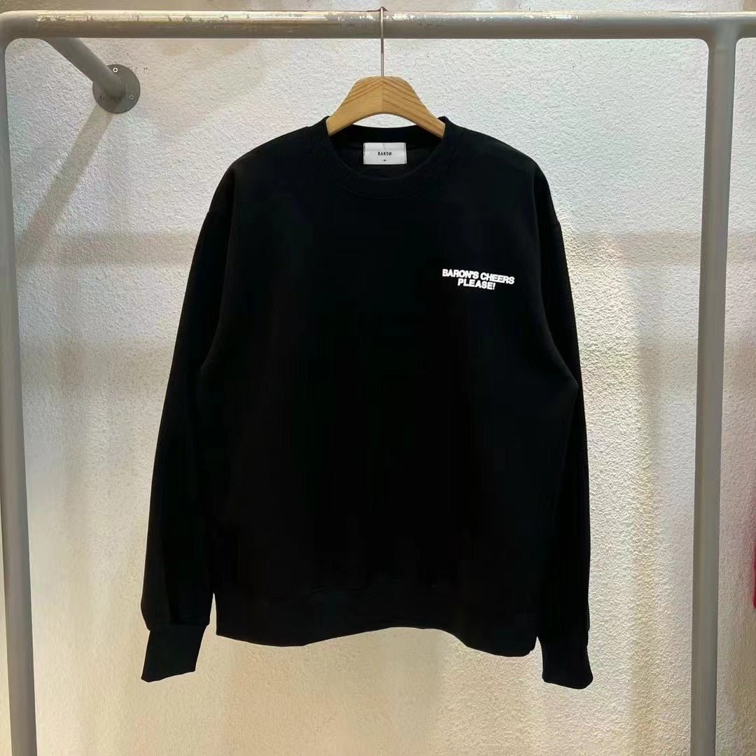 韓國直送Baron Duck embroidery happo sweatshirt - HLY & CHOCCICO